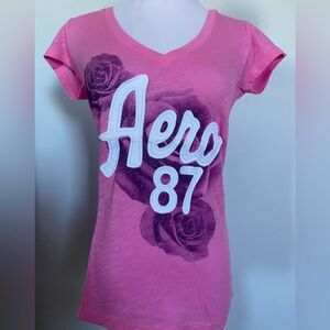 Aeropostale Pink Shirt “Aero 87”